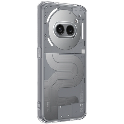Forterra Nothing Phone 2a Hoesje Siliconen Backcover Lichtgewicht - Transparant
