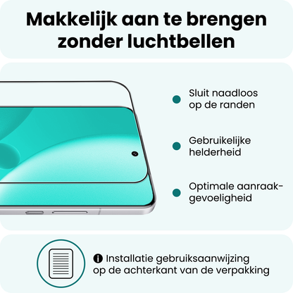 Forterra Xiaomi 15 Ultra Screenprotector Gehard Glas - Full Screen