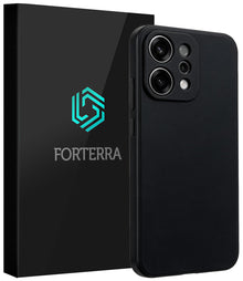 Forterra OPPO Reno 14 Hoesje Siliconen Backcover Lichtgewicht - Zwart