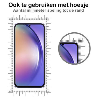 Forterra Samsung A54 Screenprotector Gehard Glas - Full Screen