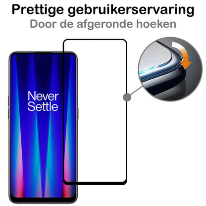 Forterra OnePlus Nord CE 2 Screenprotector Gehard Glas - Full Screen