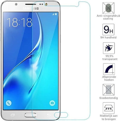 Forterra Samsung J5 2016 Screenprotector Gehard Glas - Anti-kras