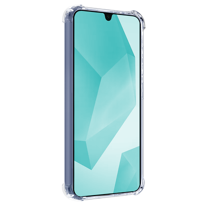 Forterra Samsung A16 Hoesje Shockproof Backcover Siliconen - Transparant