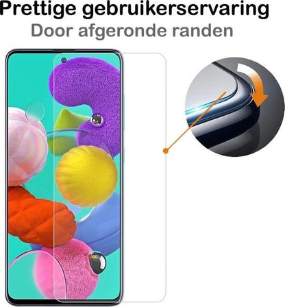 Forterra Samsung S10 Lite Screenprotector Gehard Glas - Anti-kras
