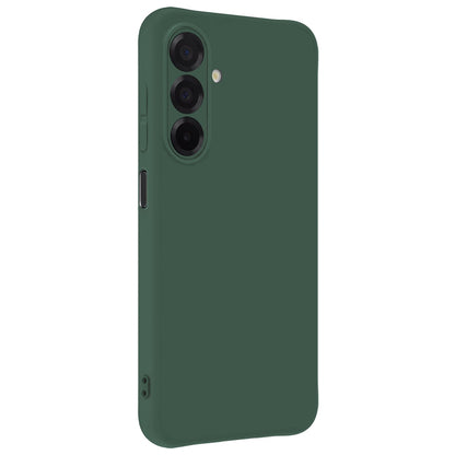 Forterra Samsung A17 Hoesje Siliconen Backcover Lichtgewicht - Donkergroen