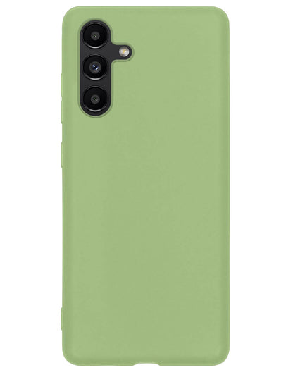 Forterra Samsung A13 5G Hoesje Siliconen Backcover Lichtgewicht - Groen