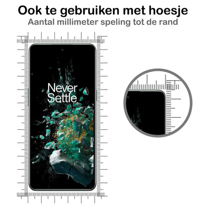 Forterra OnePlus 10T Screenprotector Gehard Glas - Full Screen