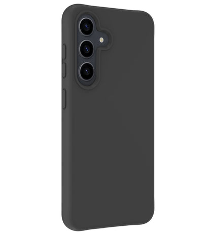 Forterra Samsung S23 FE Hoesje Siliconen Backcover Lichtgewicht - Zwart