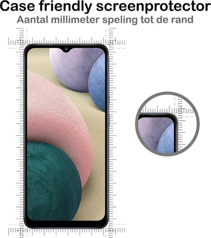 Forterra Samsung A12 Screenprotector Gehard Glas - Full Screen