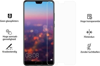 Forterra Huawei P20 Screenprotector Gehard Glas - Anti-kras