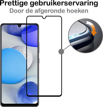 Forterra Samsung A42 Screenprotector Gehard Glas - Full Screen