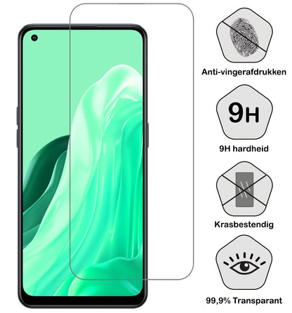 Forterra OPPO Reno 7 Screenprotector Gehard Glas - Anti-kras