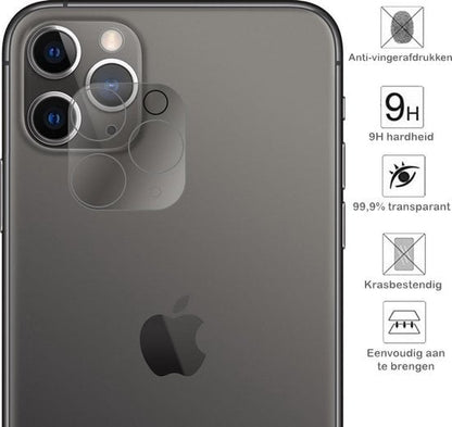 Forterra iPhone 11 Pro Max Camera Screenprotector Gehard Glas