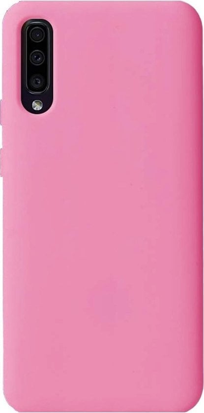 Forterra Samsung Galaxy A50 Hoesje Siliconen Backcover Lichtgewicht - Roze