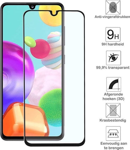Forterra Samsung A41 Screenprotector Gehard Glas - Full Screen