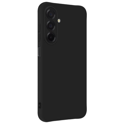 Forterra Samsung A17 Hoesje Siliconen Backcover Lichtgewicht - Zwart
