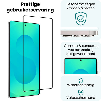 Forterra Samsung S25 Ultra Screenprotector Gehard Glas - Full Screen