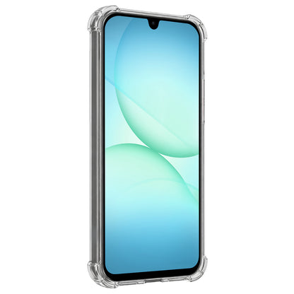 Forterra Samsung A17 Hoesje Geschikt voor Magsafe Backcover Shockproof - Transparant