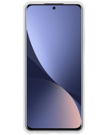 Forterra Xiaomi 12X Hoesje Siliconen Backcover Lichtgewicht - Transparant