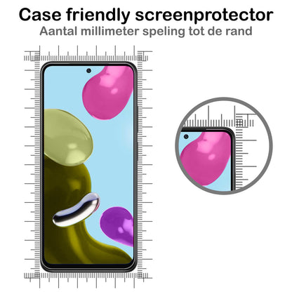 Forterra Xiaomi Redmi Note 11 Screenprotector Gehard Glas - Full Screen