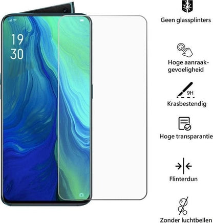 Forterra OPPO Reno 2 Screenprotector Gehard Glas - Anti-kras