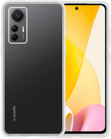Forterra Xiaomi 12 Lite Hoesje Siliconen Backcover Lichtgewicht - Transparant