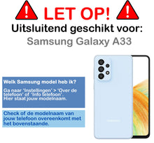 Forterra Samsung A33 Screenprotector Gehard Glas - Privacy