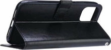Forterra iPhone 11 Pro Hoesje Bookcase Cover met Kaarthouder - Zwart