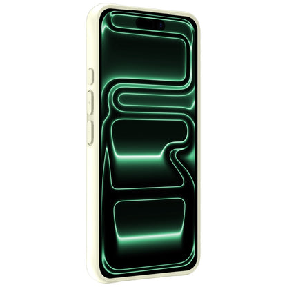 Forterra iPhone 17 Pro Max Hoesje Siliconen Backcover Lichtgewicht - Wit