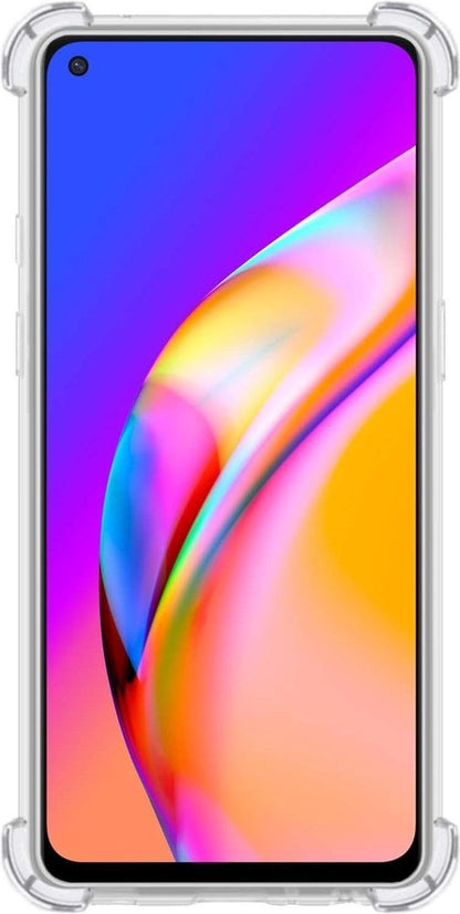Forterra OPPO A94 5G Hoesje Shockproof Backcover Siliconen - Transparant