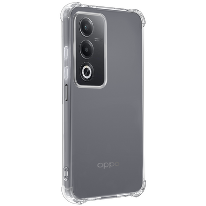 Forterra OPPO A80 Hoesje Shockproof Backcover Siliconen - Transparant