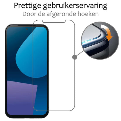 Forterra Fairphone 5 Screenprotector Gehard Glas - Anti-kras
