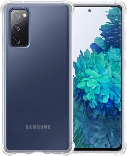 Forterra Samsung S20 FE Hoesje Shockproof Backcover Siliconen - Transparant