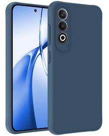 Forterra OnePlus Nord CE 4 Hoesje Siliconen Backcover Lichtgewicht - Donkerblauw