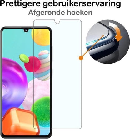 Forterra Samsung A41 Screenprotector Gehard Glas - Anti-kras