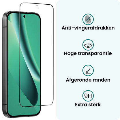 Forterra Google Pixel 10a Screenprotector Gehard Glas - Full Screen