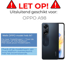 Forterra OPPO A98 Hoesje Shockproof Backcover Siliconen - Transparant