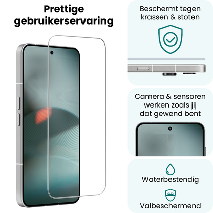 Forterra Nothing Phone 3 Screenprotector Gehard Glas - Anti-kras