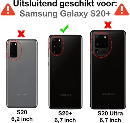 Forterra Samsung S20 Plus Screenprotector Gehard Glas - Full Screen