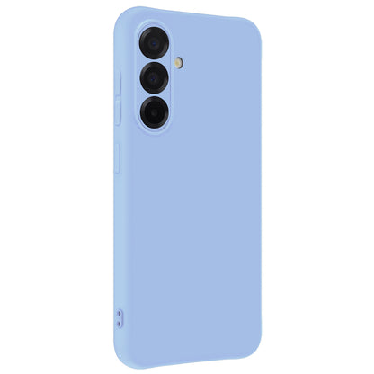 Forterra Samsung A36 Hoesje Siliconen Backcover Lichtgewicht - Lichtblauw