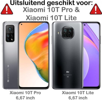 Forterra Xiaomi Mi 10T Lite/Pro Screenprotector Gehard Glas - Anti-kras