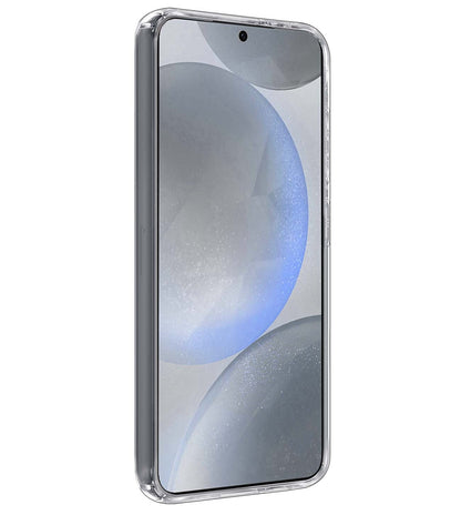 Forterra Samsung S24 Plus Hoesje Siliconen Backcover Lichtgewicht - Transparant
