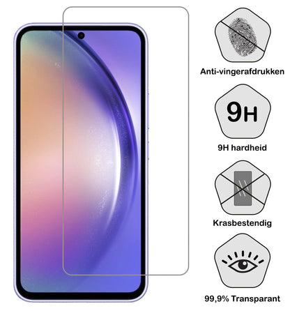 Forterra Samsung A54 Screenprotector Gehard Glas - Anti-kras