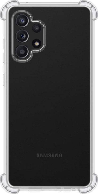 Forterra Samsung A32 4G Hoesje Shockproof Backcover Siliconen - Transparant