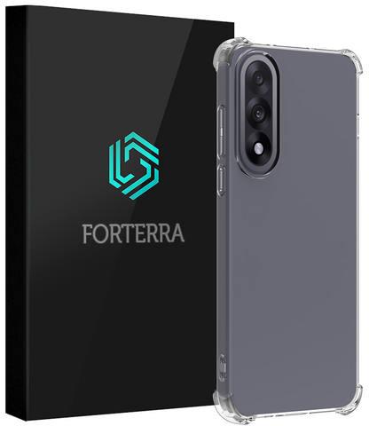 Forterra OnePlus Nord 5 Hoesje Shockproof Backcover Siliconen - Transparant