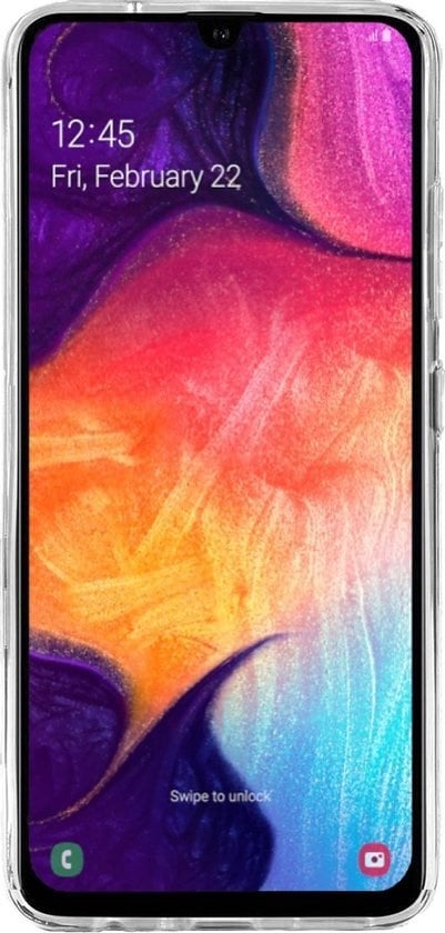 Forterra Samsung A30s Hoesje Siliconen Backcover Lichtgewicht - Transparant