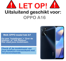 Forterra OPPO A16 Screenprotector Gehard Glas - Privacy