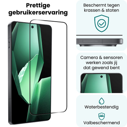 Forterra OnePlus 13R Screenprotector Gehard Glas - Full Screen