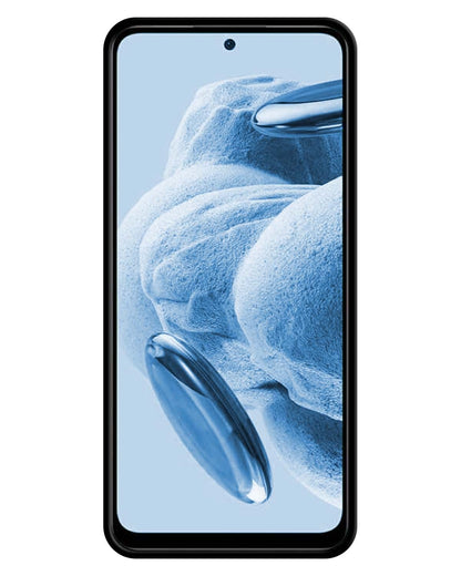 Forterra Xiaomi Redmi Note 12 4G Hoesje Siliconen Backcover Lichtgewicht - Zwart