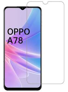Forterra OPPO A78 5G Screenprotector Gehard Glas - Anti-kras